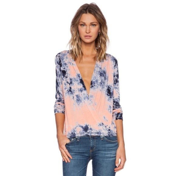 Young Fabulous & Broke Tops - •Young Fabulous & Broke Tie Dye Tunic